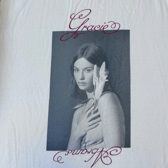 Gracie Abrams Good Riddance Tour Long Sleeve Shirt Size L Off White Tour Dates - Picture 6 of 12